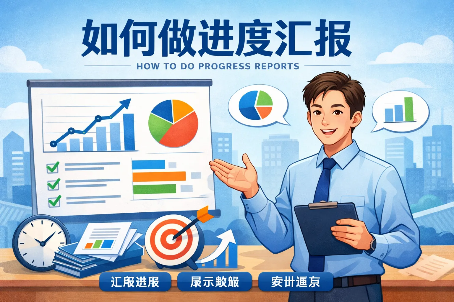 如何做进度汇报