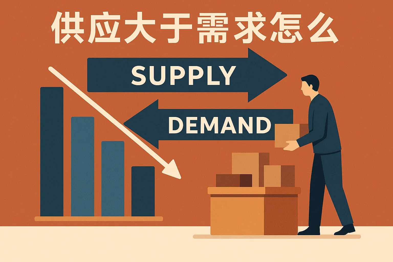 供应大于需求怎么办
