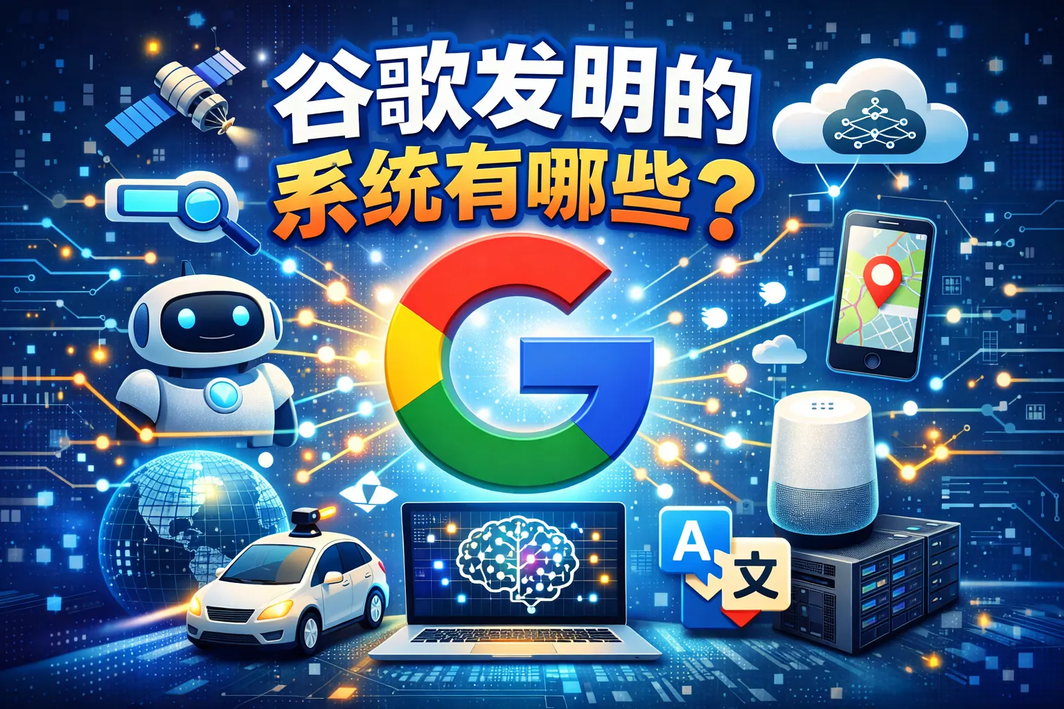 谷歌发明的系统有哪些