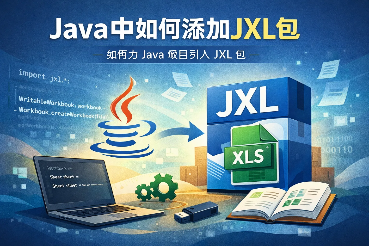 java中如何添加jxl包