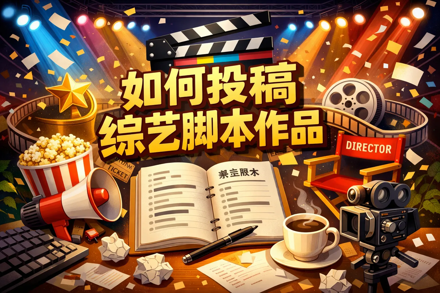 如何投稿综艺脚本作品