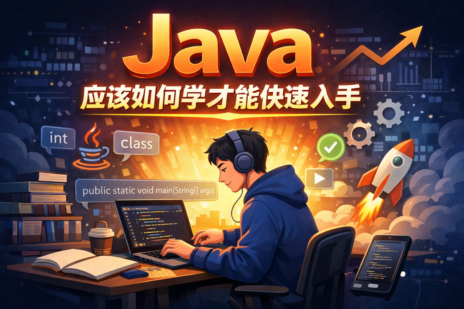java应该如何学才能快速入手