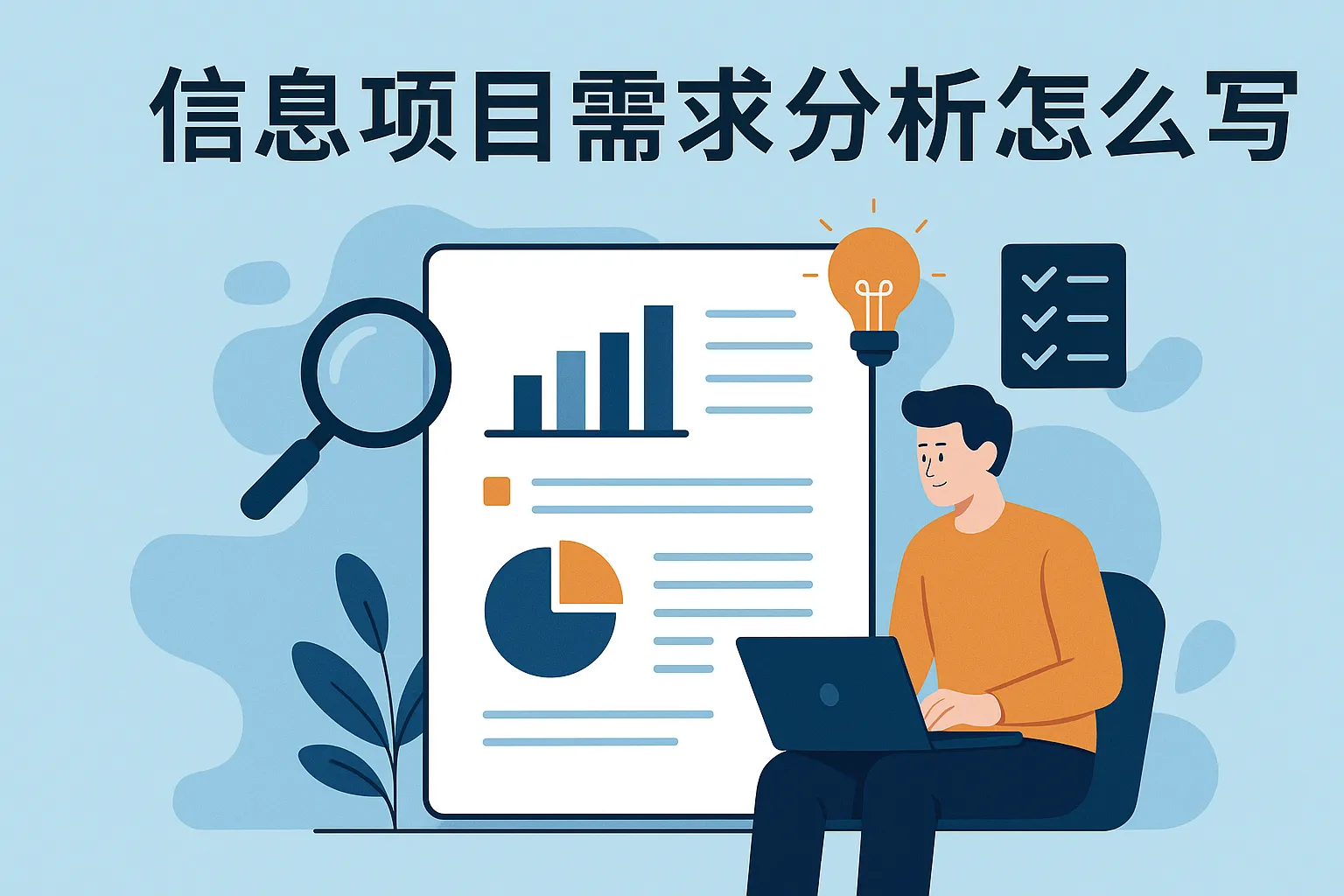 信息项目需求分析怎么写
