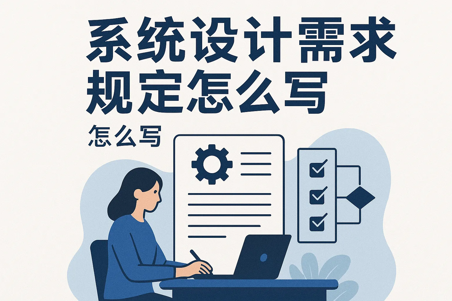 系统设计需求规定怎么写