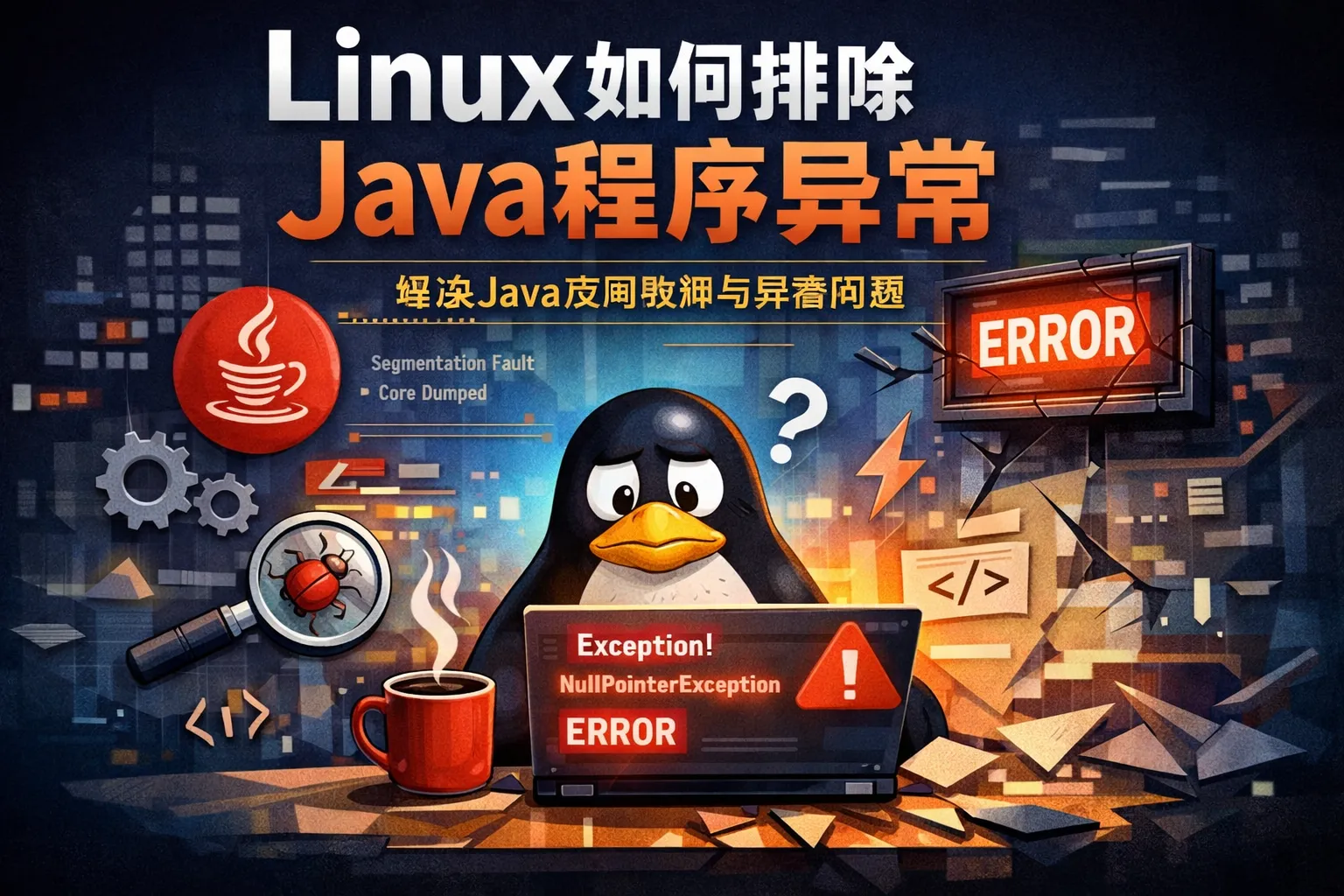 linux如何排除Java程序异常
