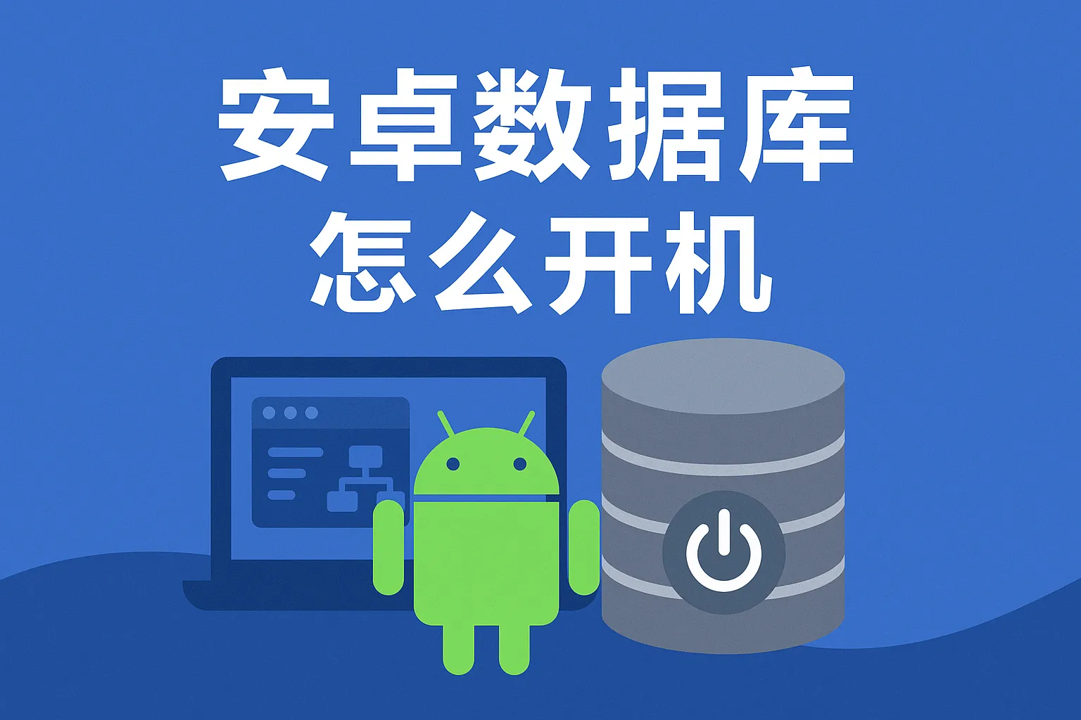 安卓数据库怎么开机
