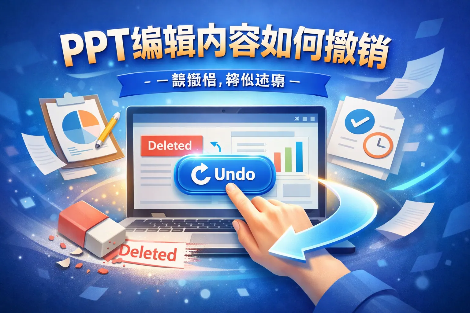 ppt编辑内容如何撤销