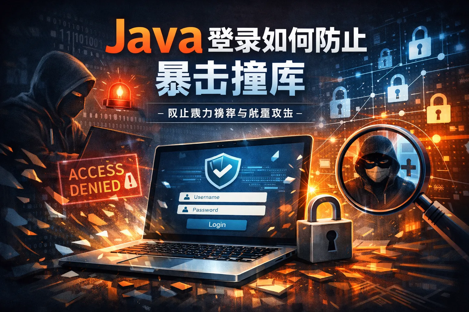 java登录如何防止暴击撞库