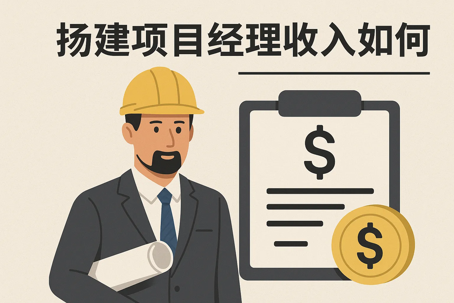 扬建项目经理收入如何