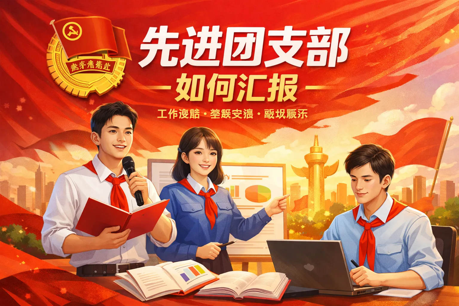 先进团支部如何汇报