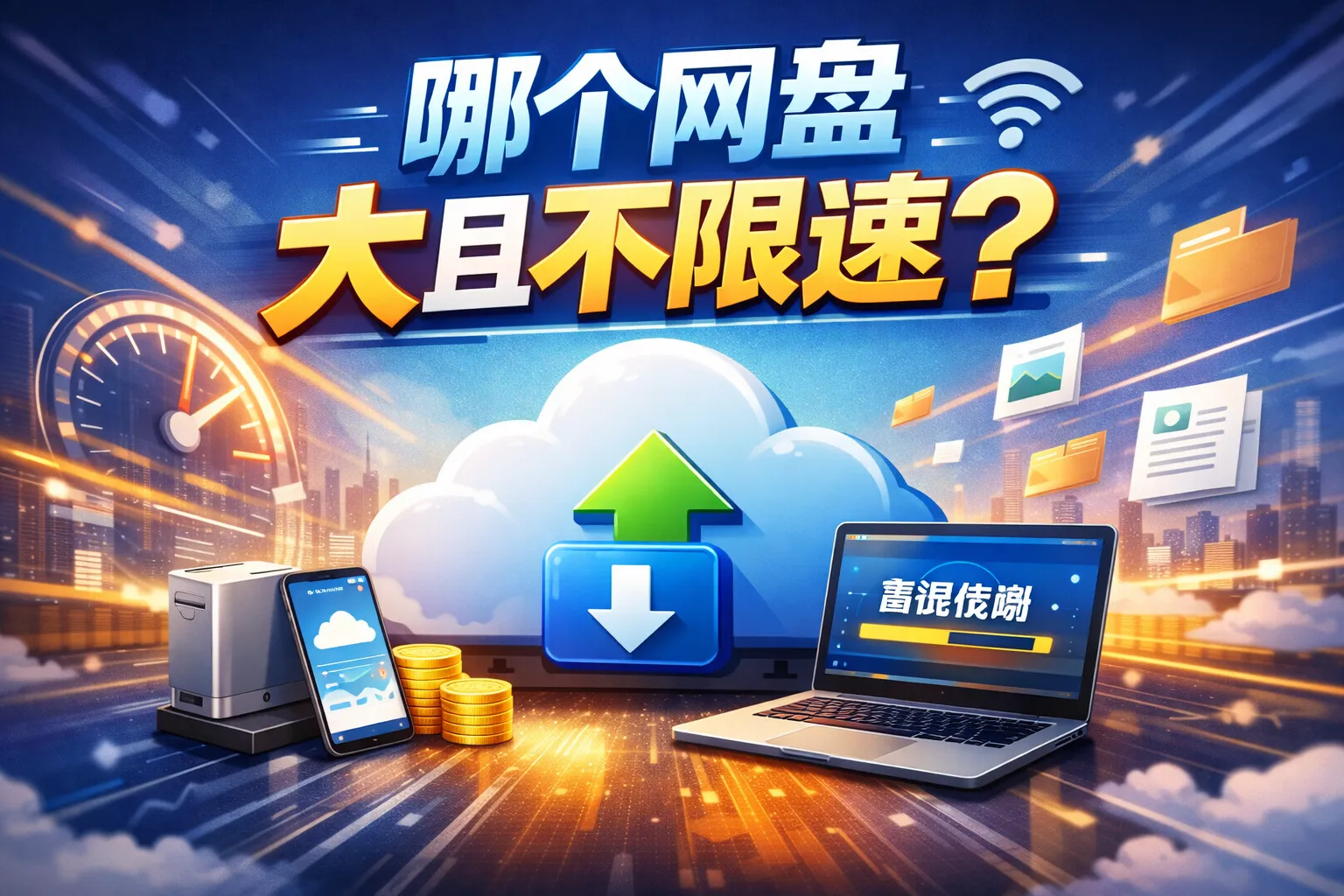 哪个网盘大且不限速