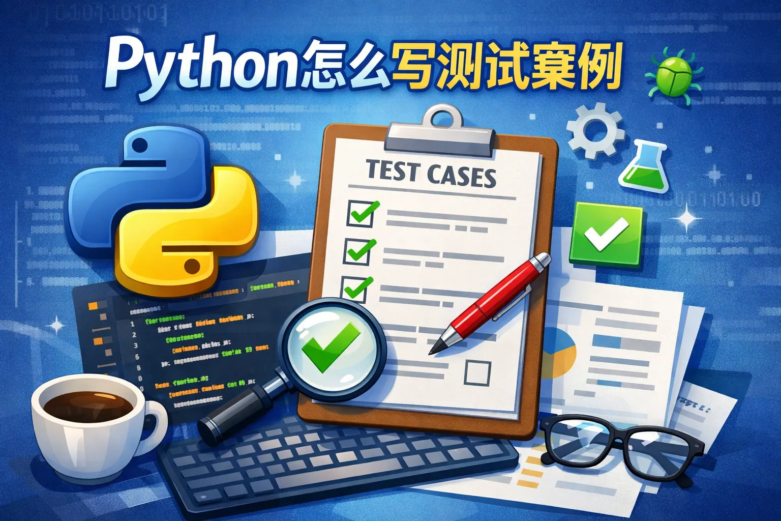 python怎么写测试案例