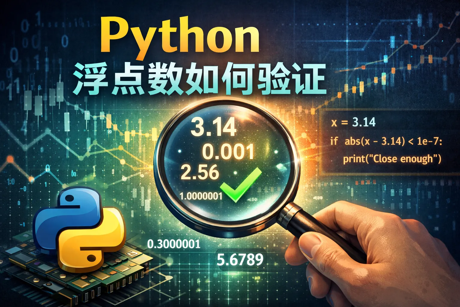 python 浮点数如何验证