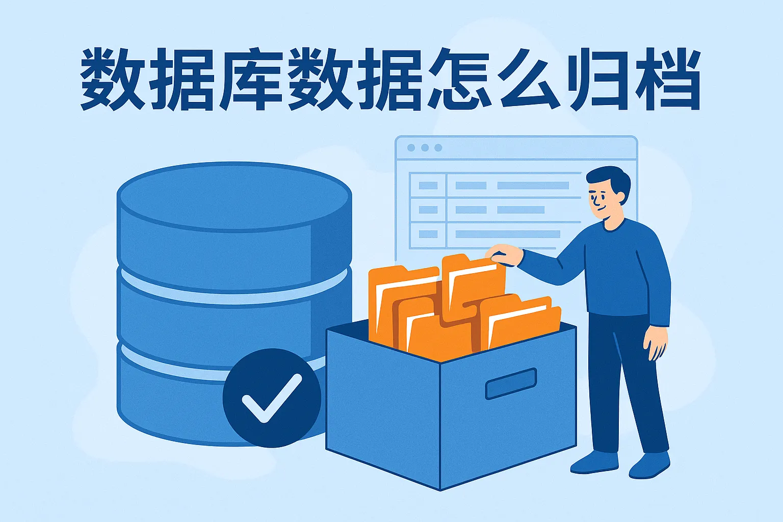 数据库数据怎么归档