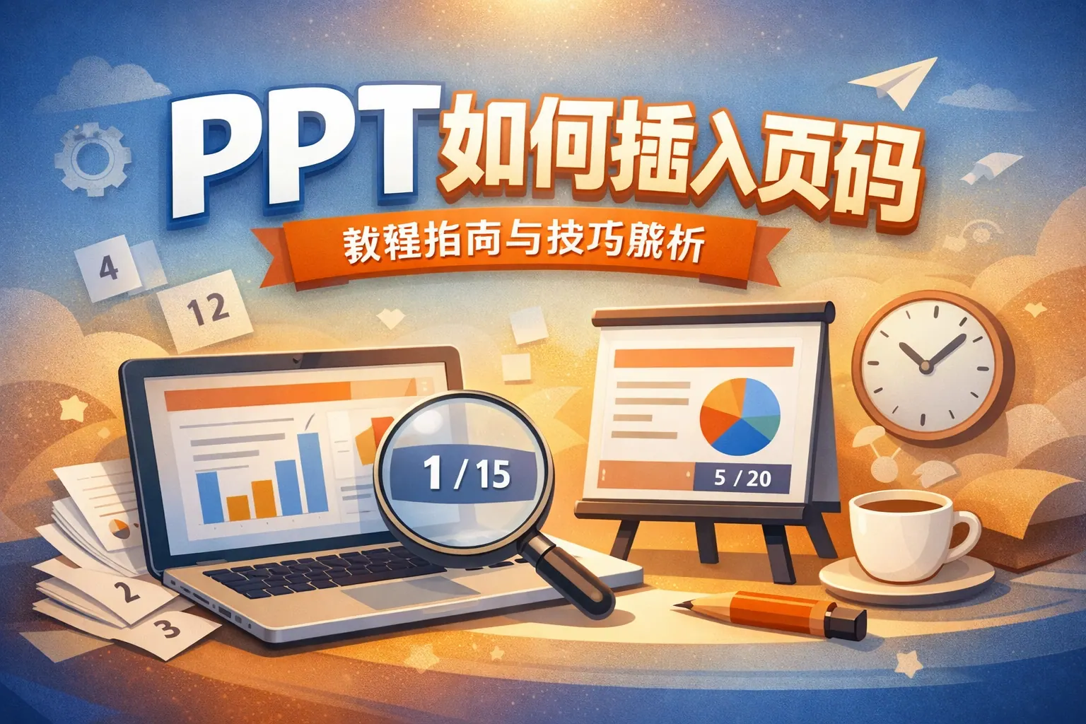 ppt如何插入页码