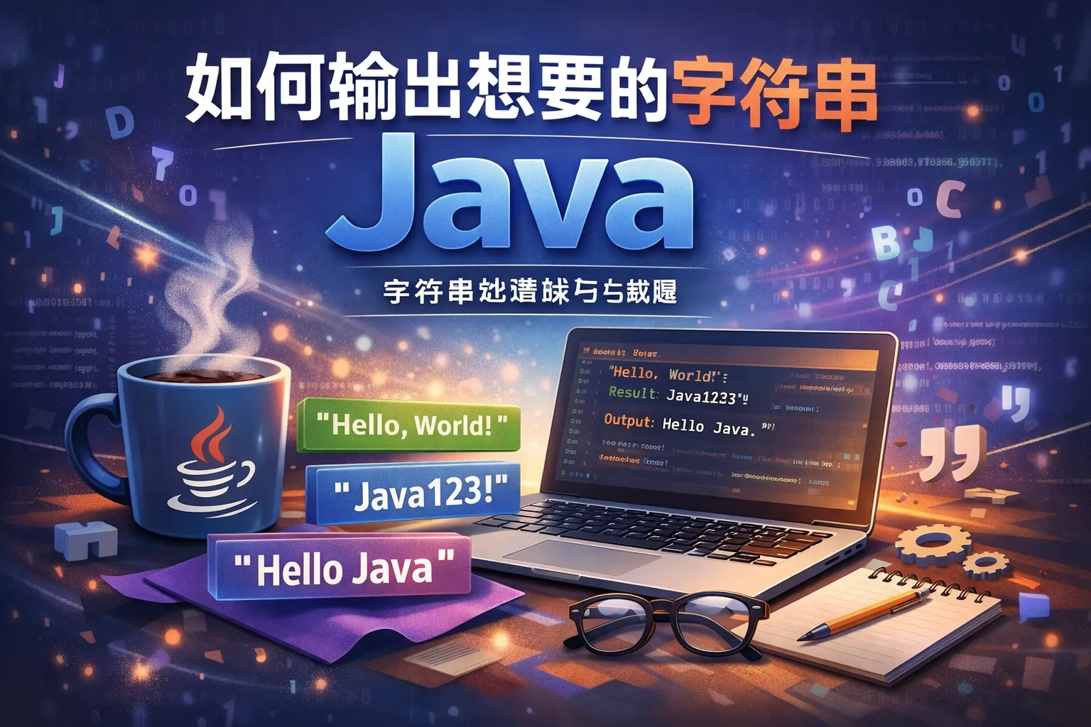 如何输出想要的字符串java