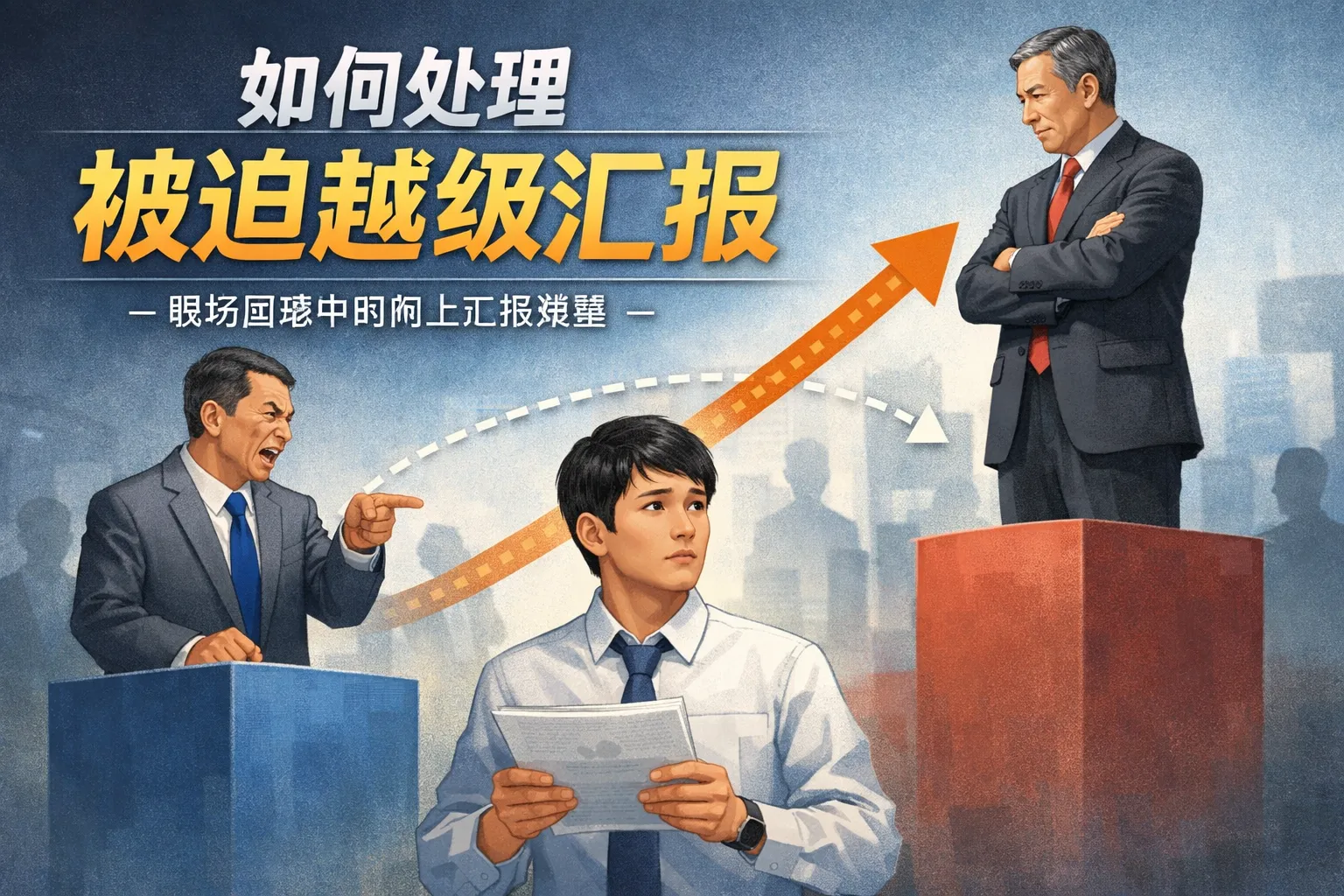 如何处理被迫越级汇报