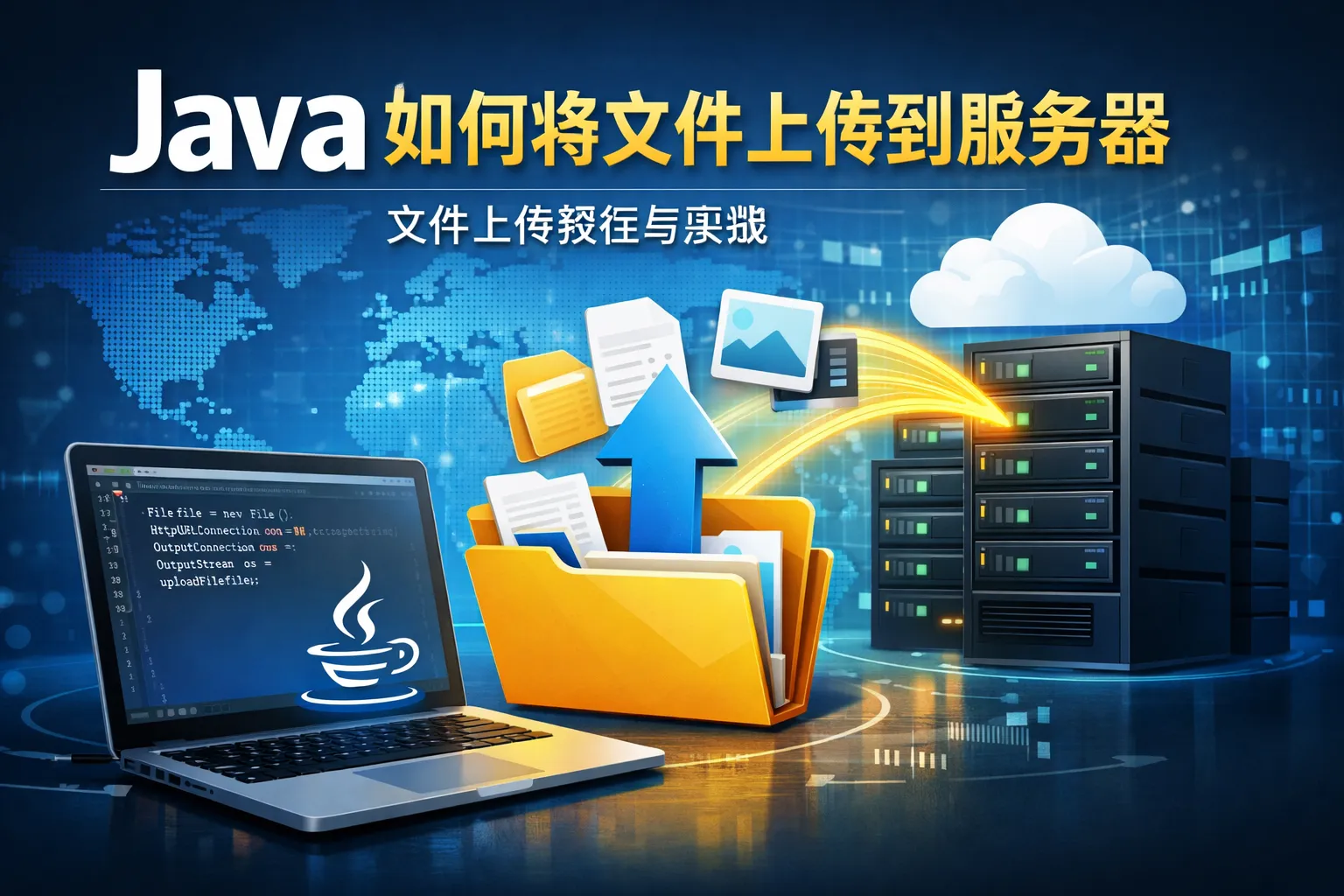 java如何将文件上传到服务器