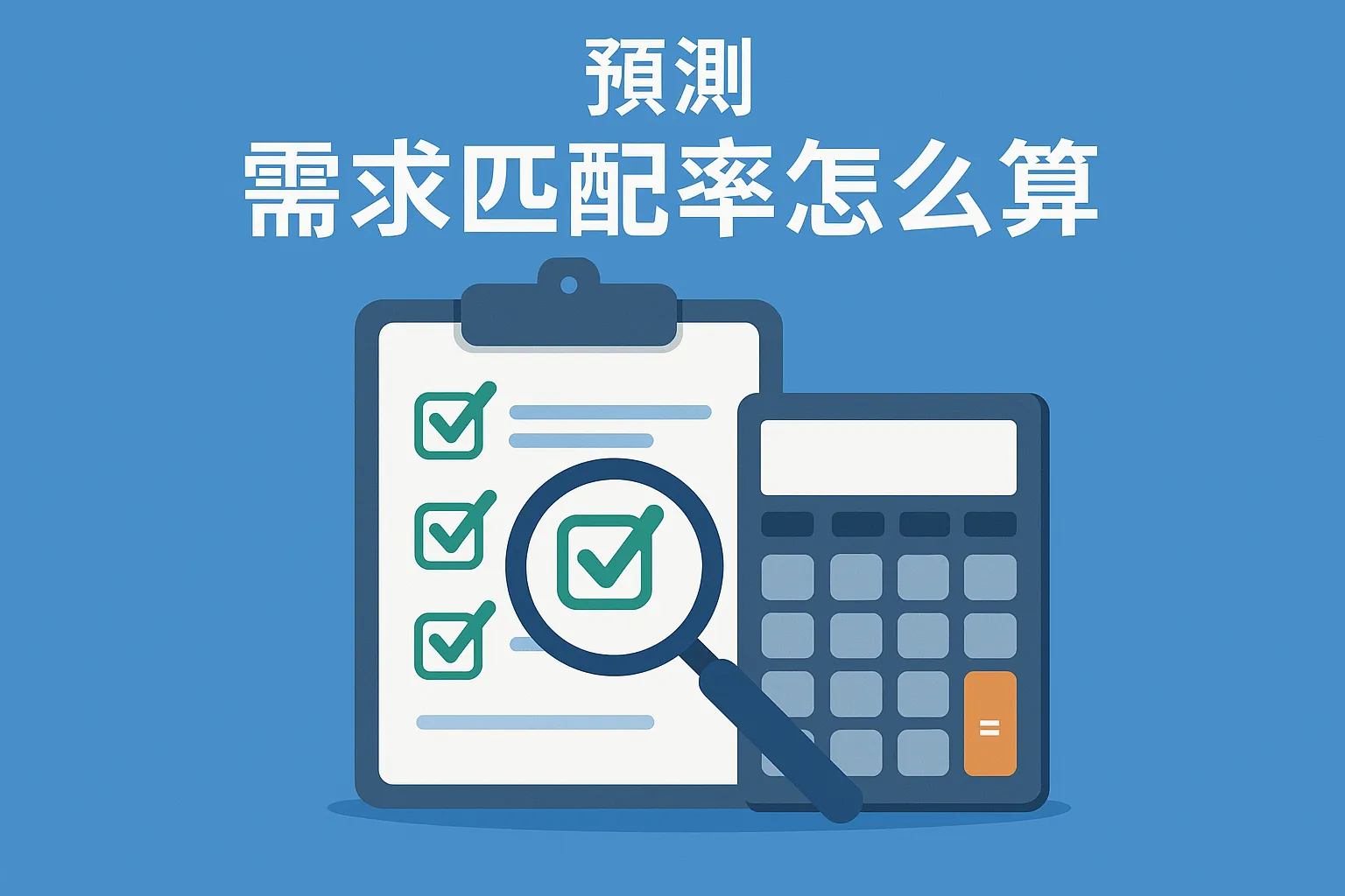 预测需求匹配率怎么算