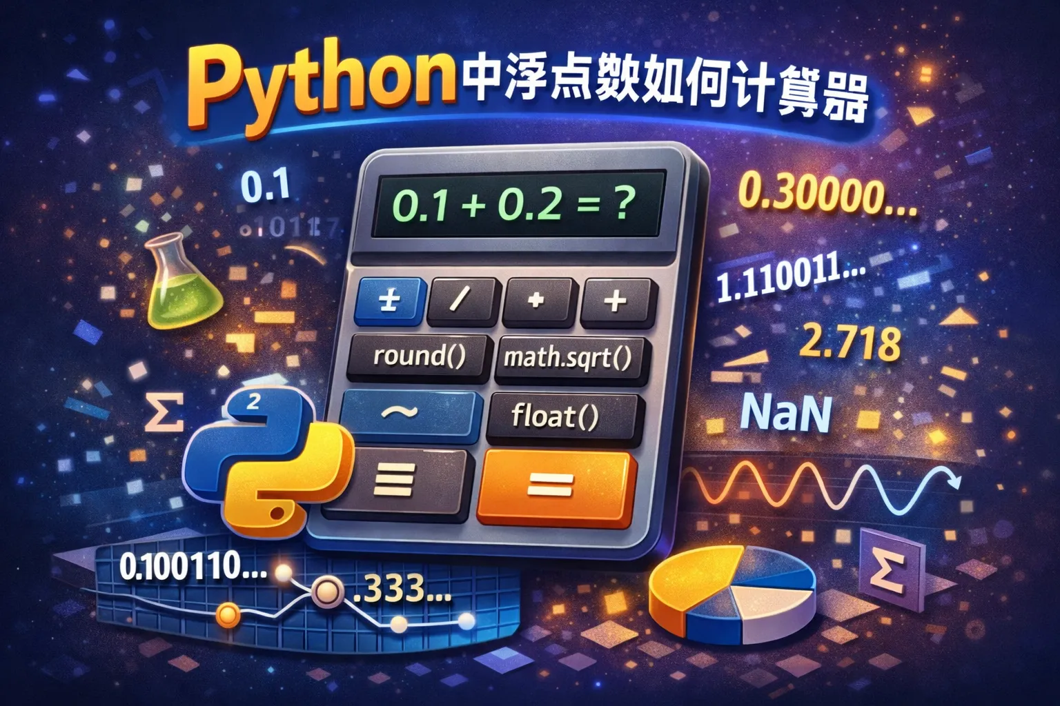 python中浮点数如何计算器