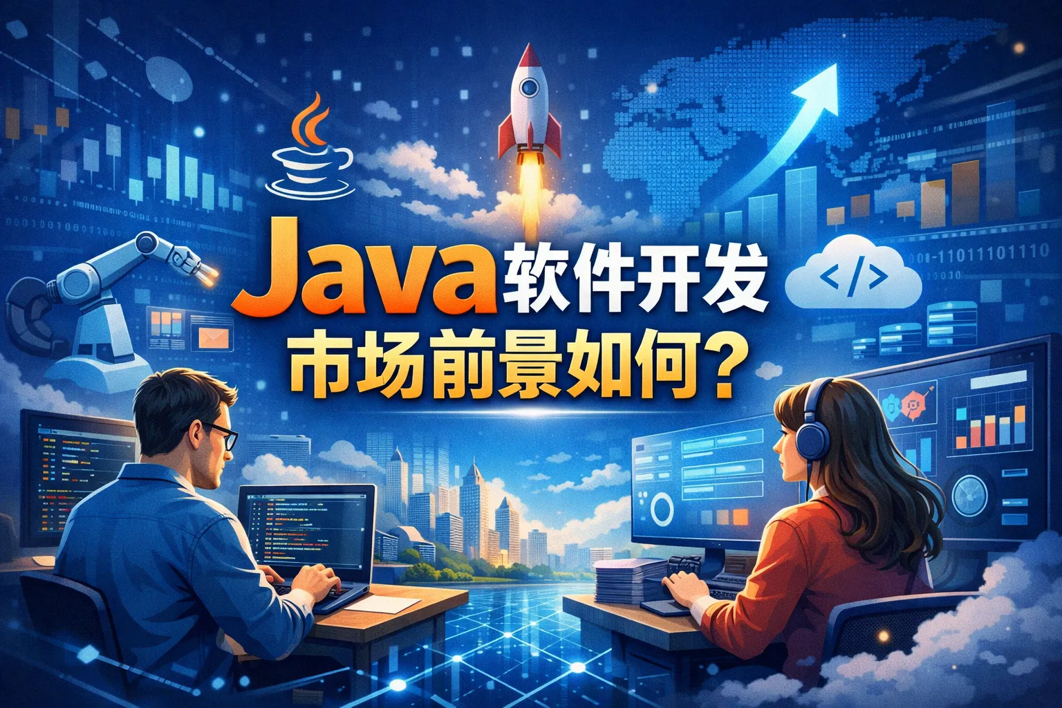 java软件开发市场前景如何