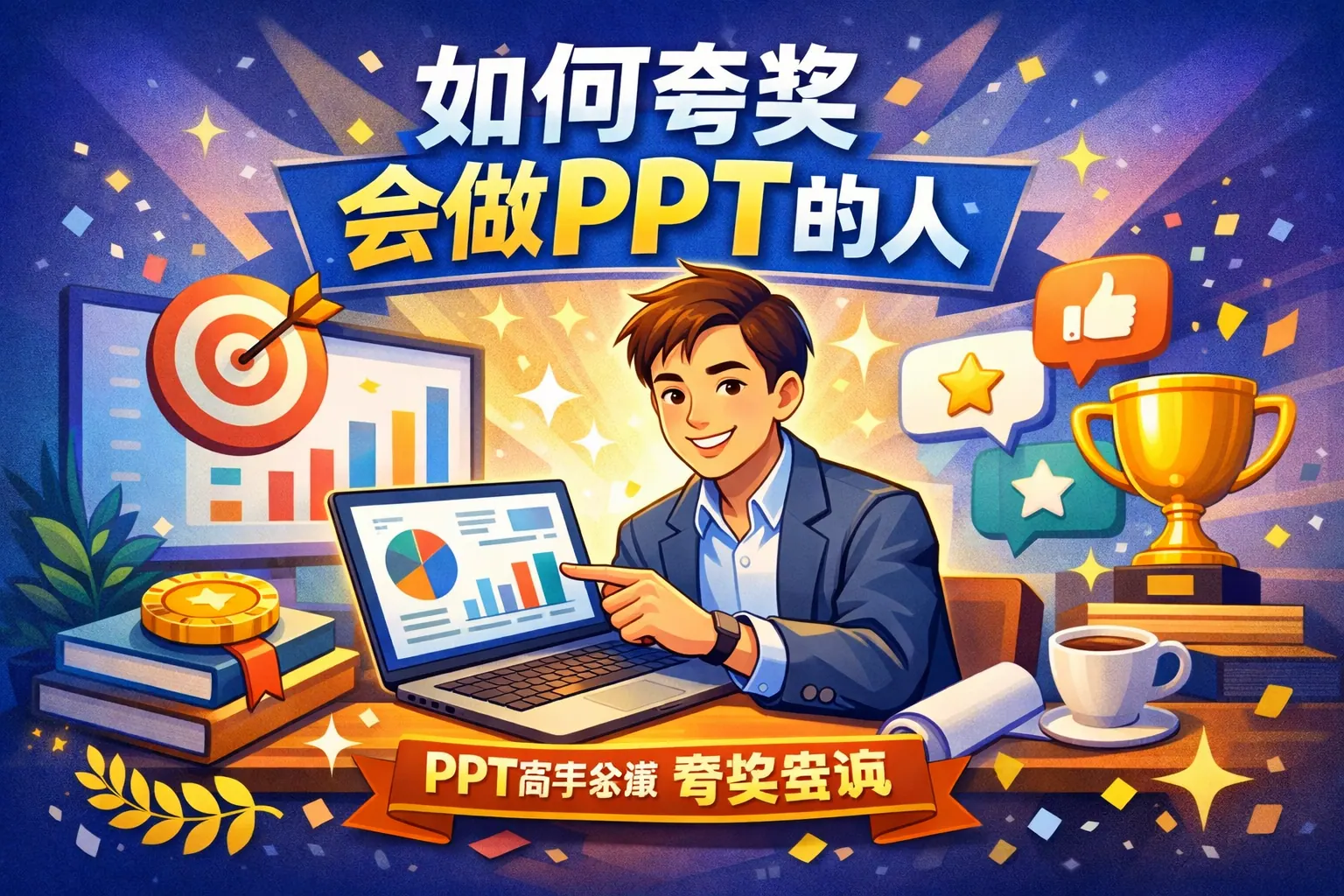如何夸奖会做ppt的人