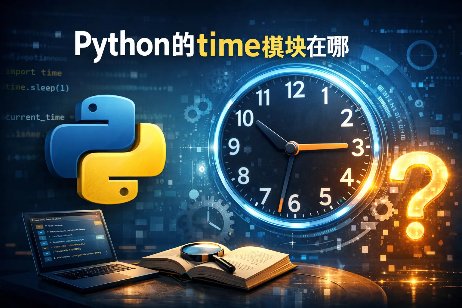python的time模块在哪