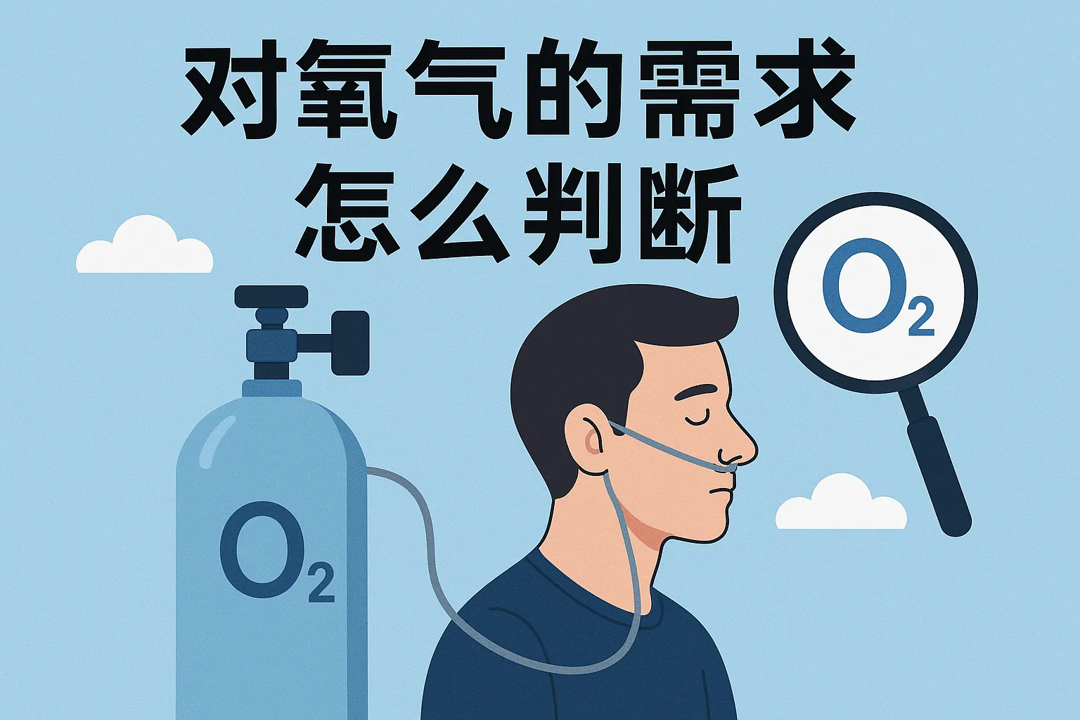 对氧气的需求怎么判断