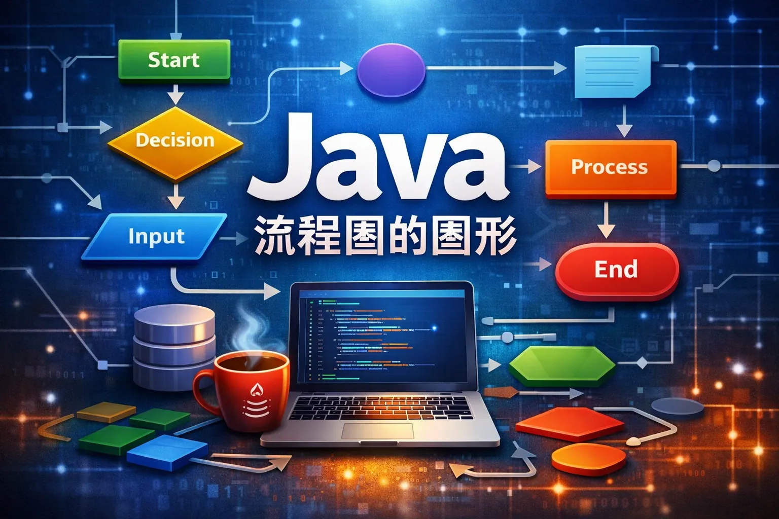 java流程图的图形有