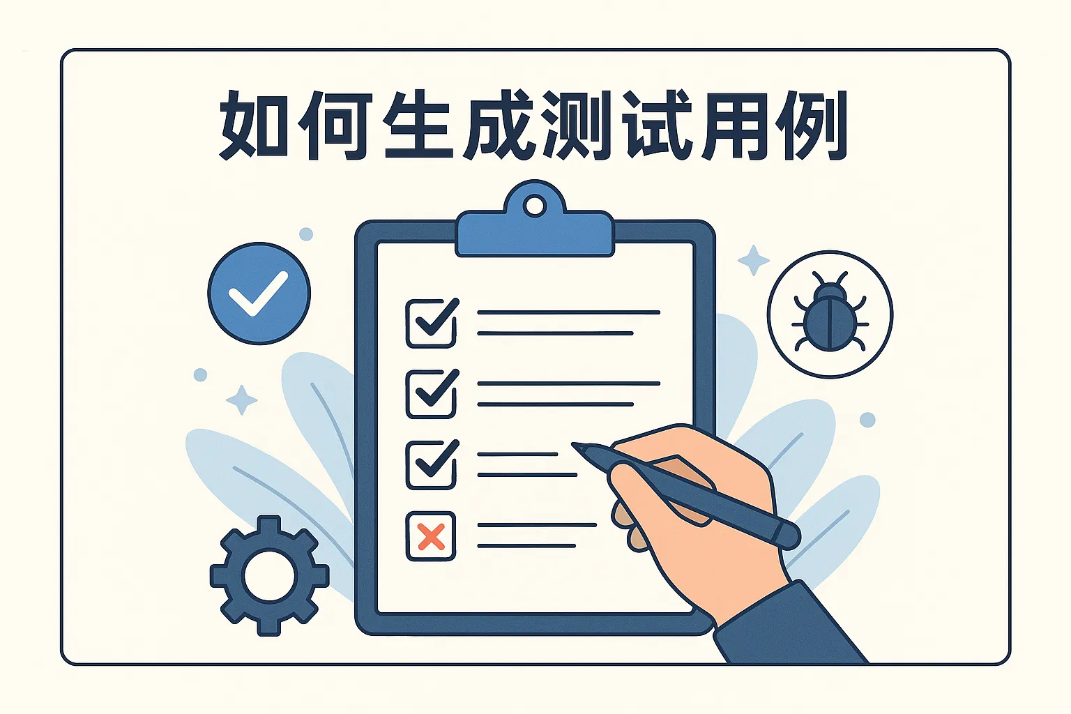 如何生成测试用例