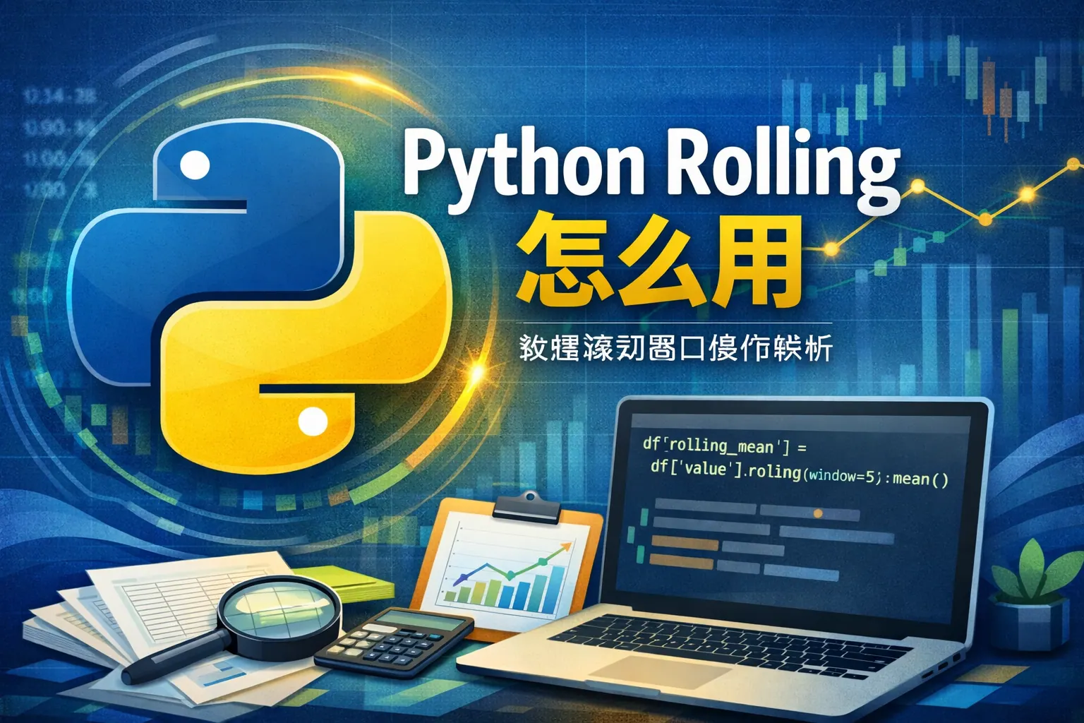 python rolling怎么用
