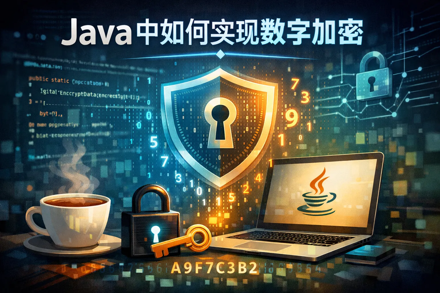java中如何实现数字加密
