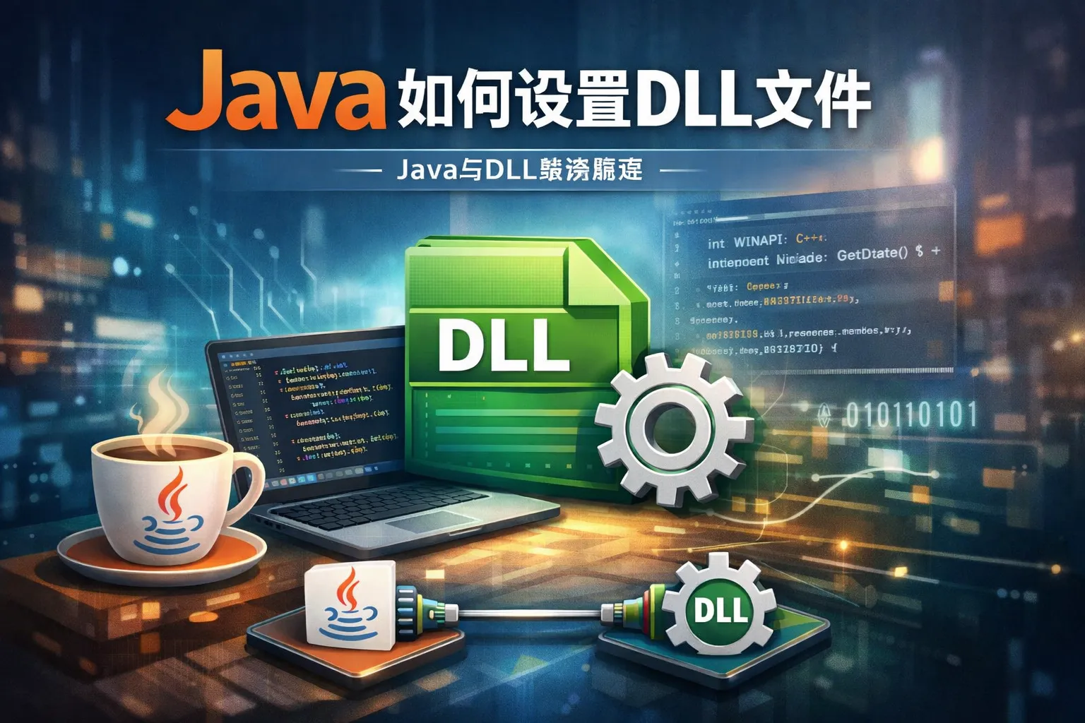 java如何设置dll文件