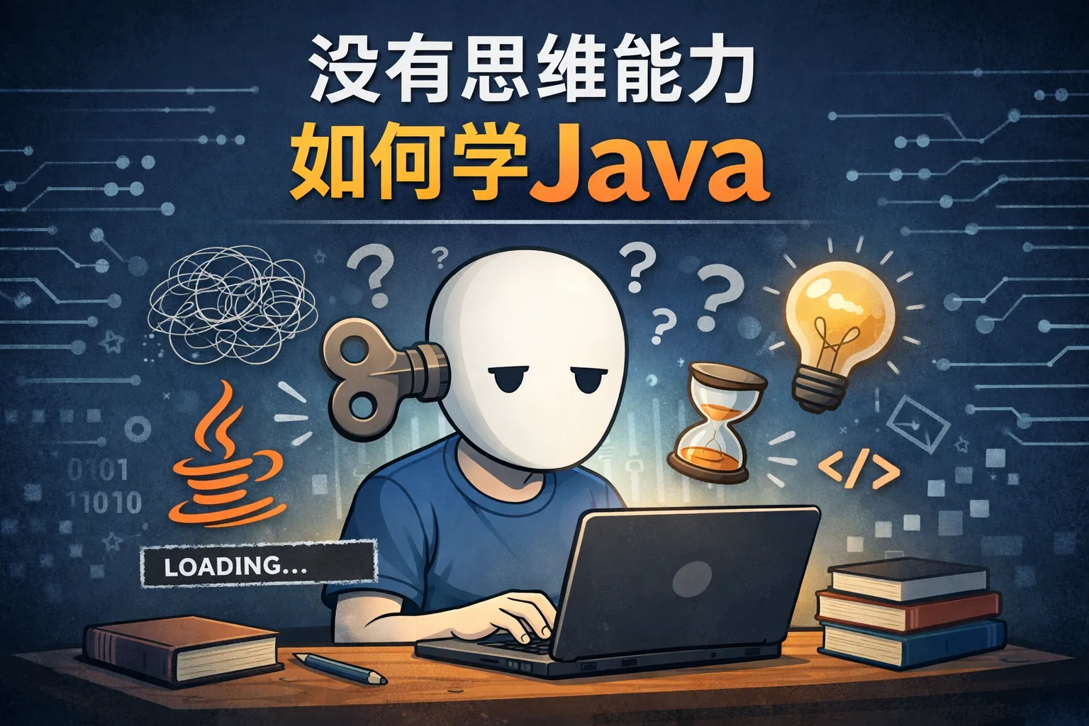 没有思维能力如何学java