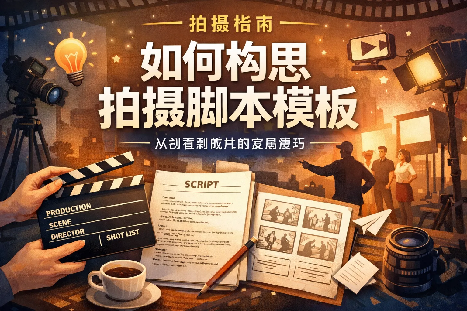 如何构思拍摄脚本模板