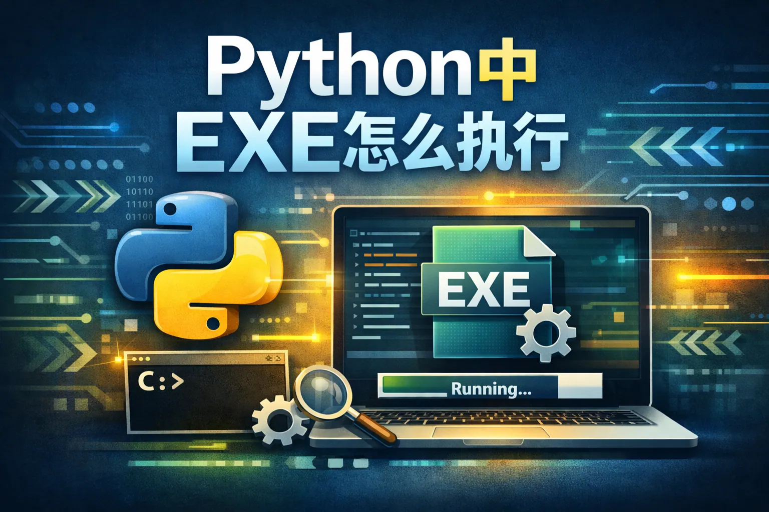 python中exe怎么执行