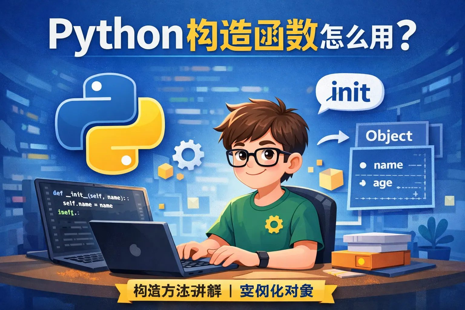 Python构造函数怎么用