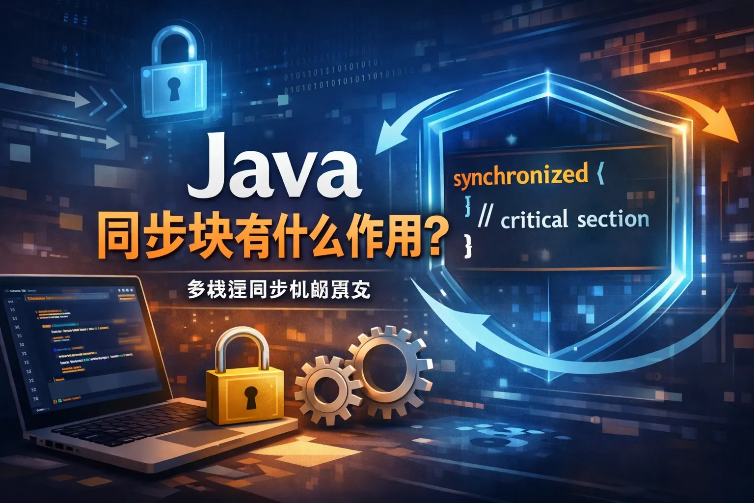 java同步块有什么作用是什么