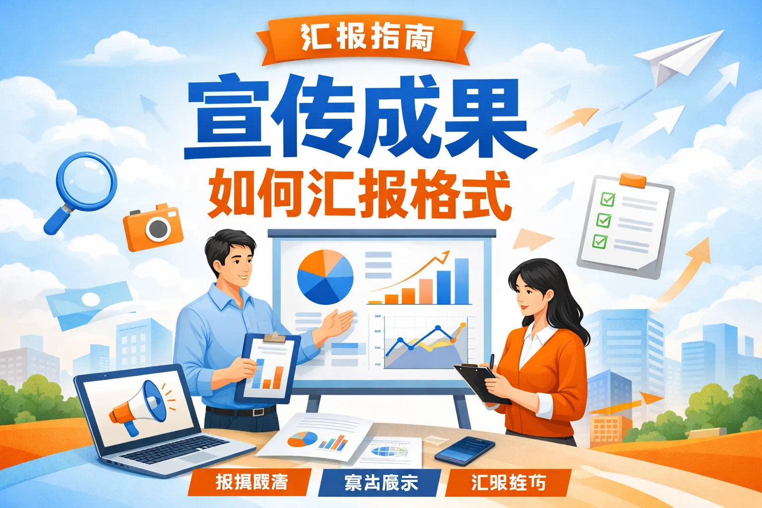 宣传成果如何汇报格式