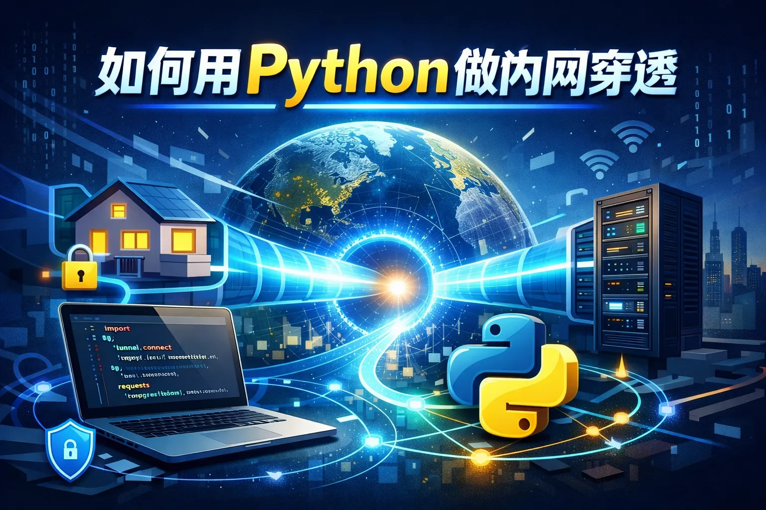 如何用python做内网穿透