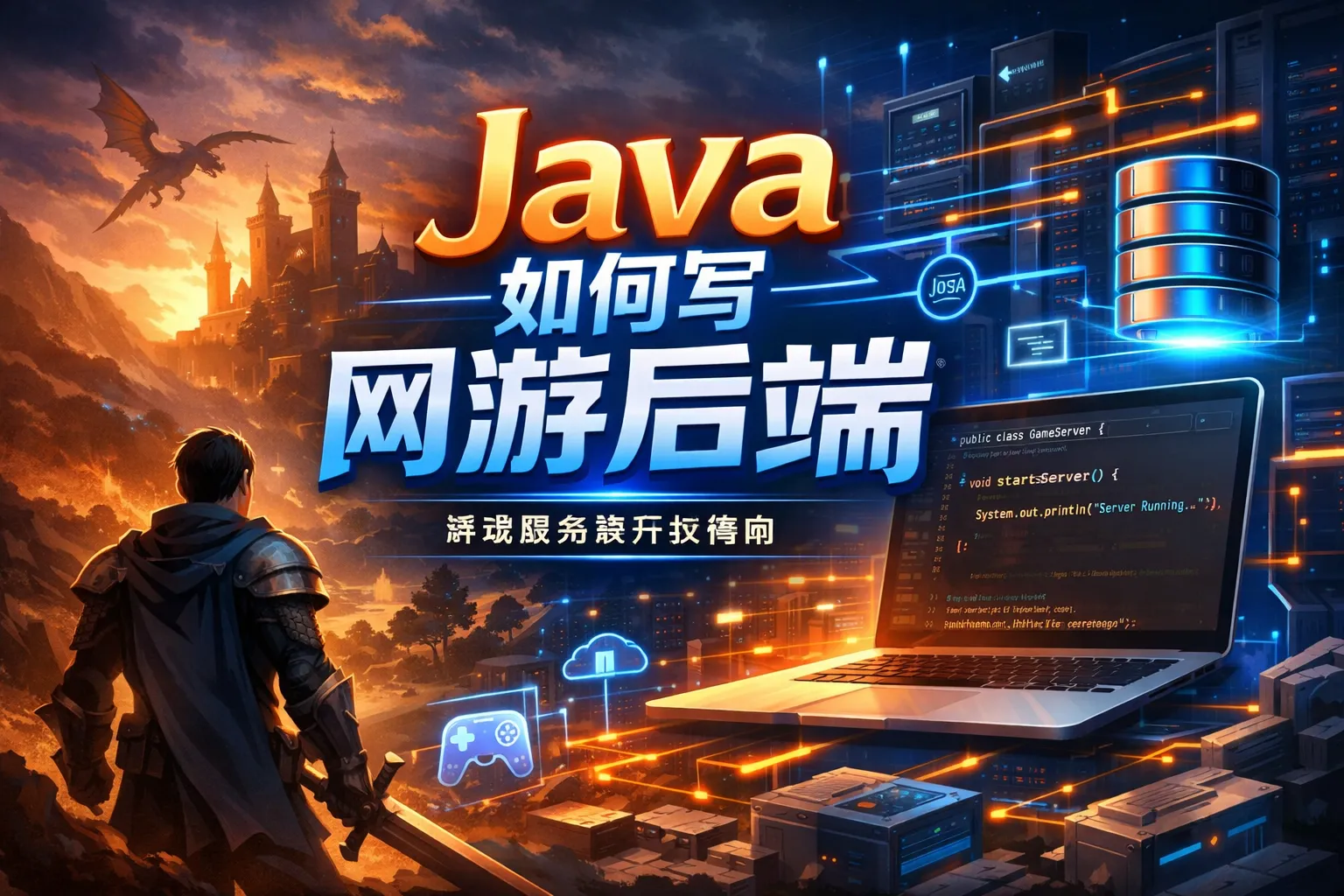 java如何写网游后端