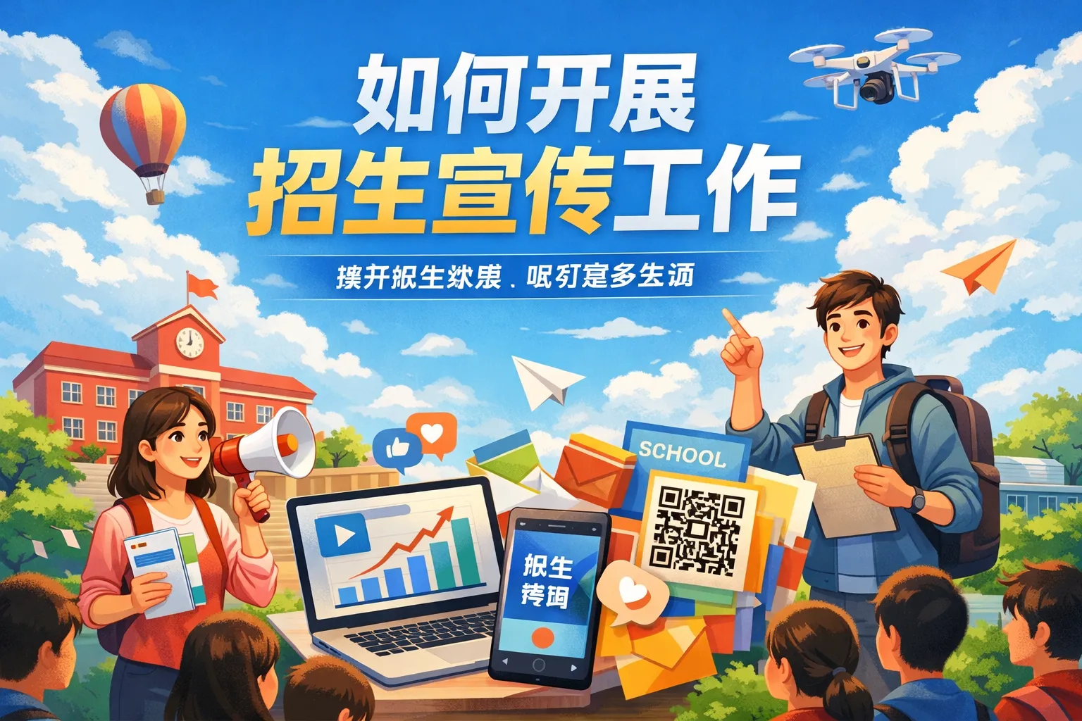 如何开展招生宣传工作