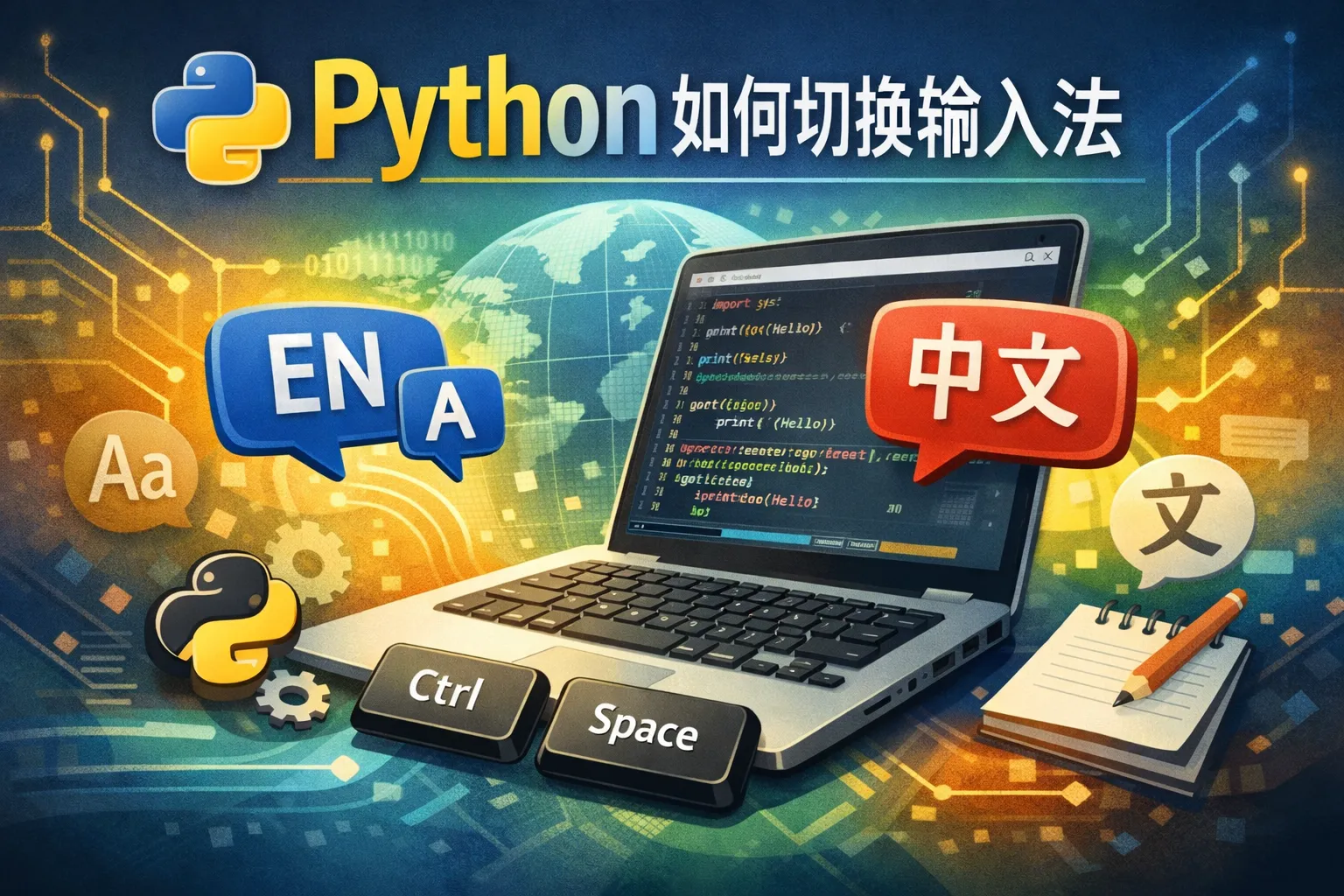 Python如何切换输入法