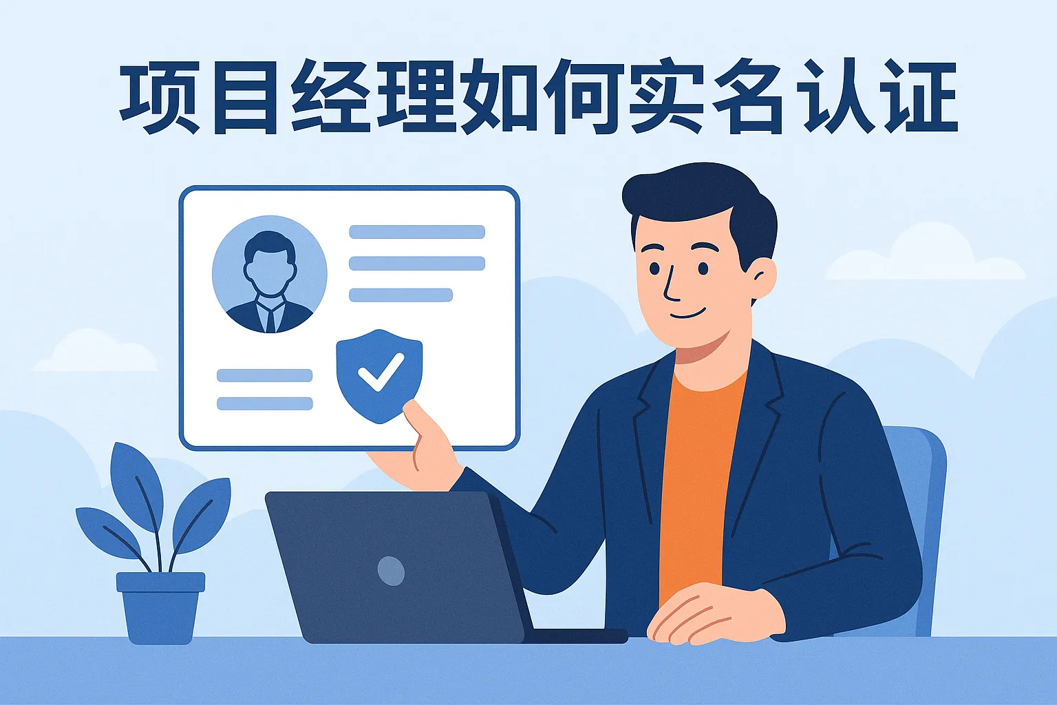 项目经理如何实名认证