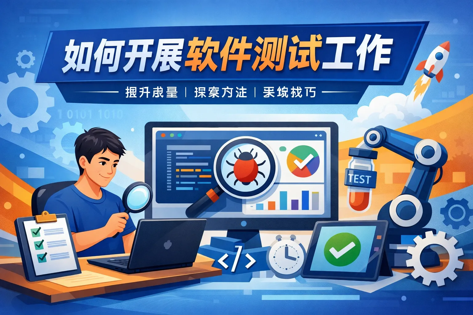 如何开展软件测试工作