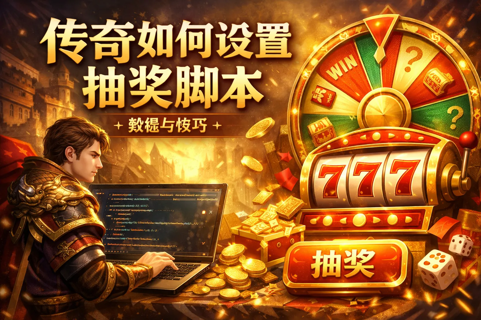 传奇如何设置抽奖脚本