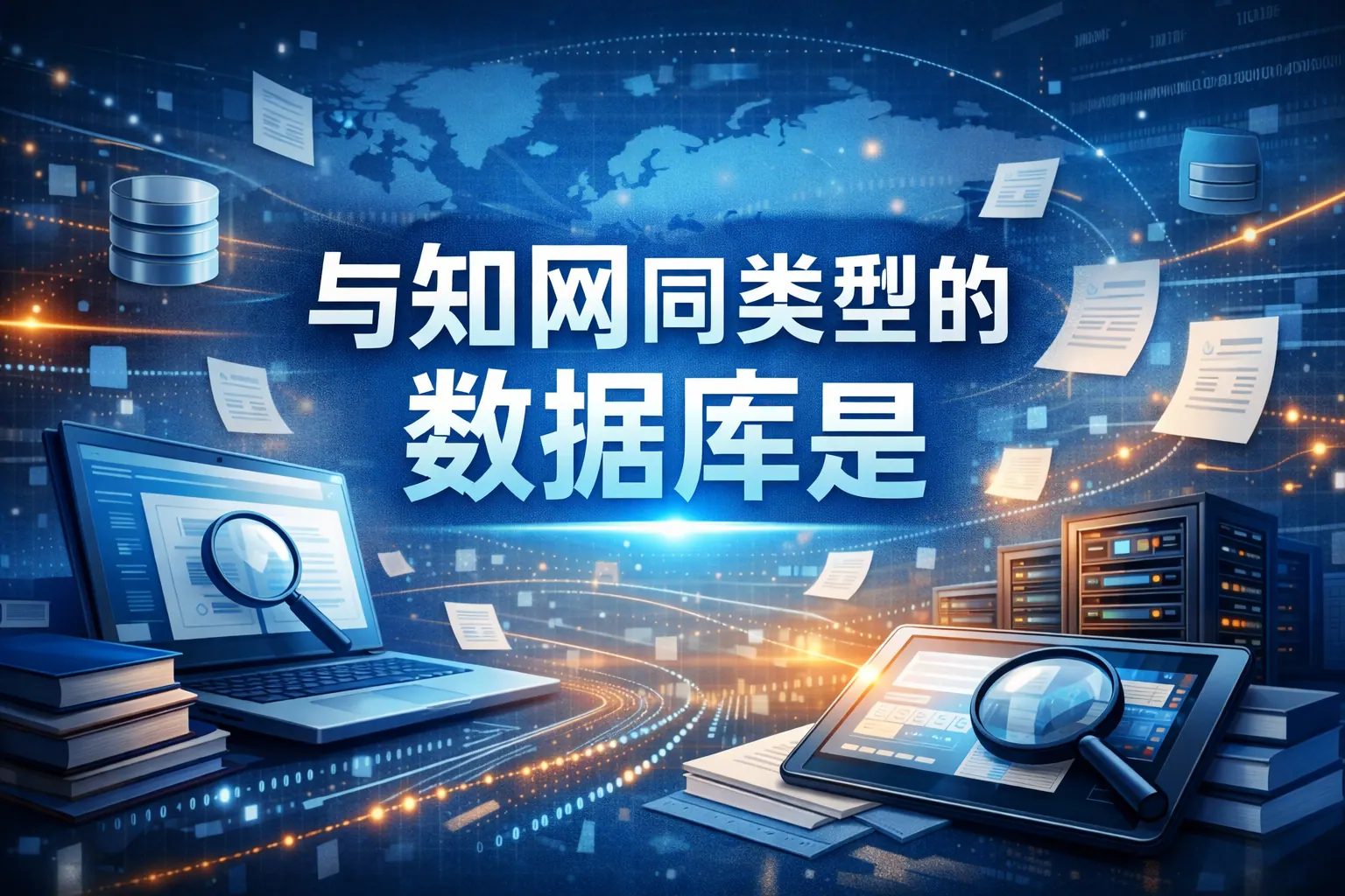 与知网同类型的数据库是