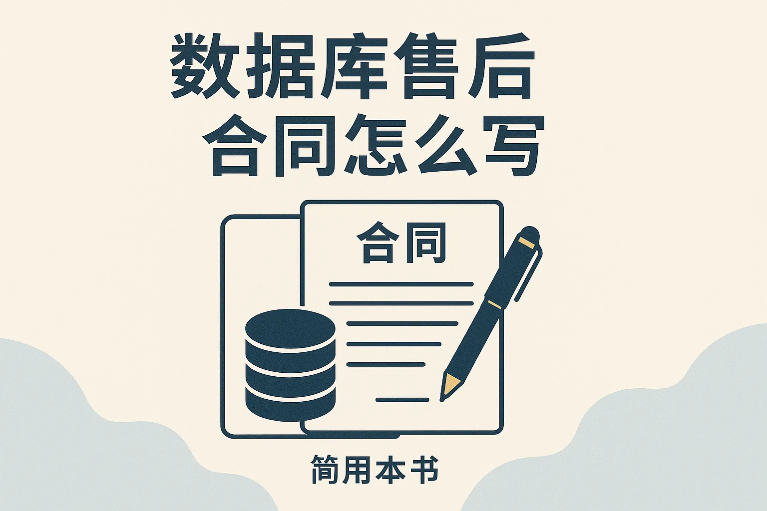 数据库售后合同怎么写