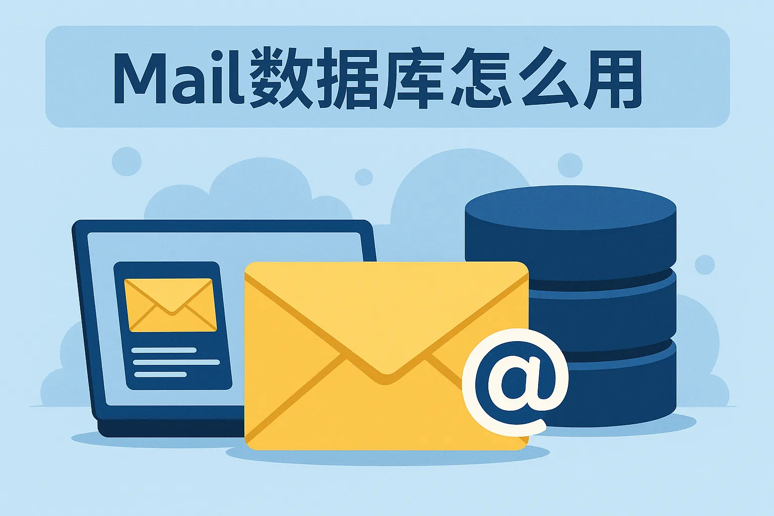 mail数据库怎么用