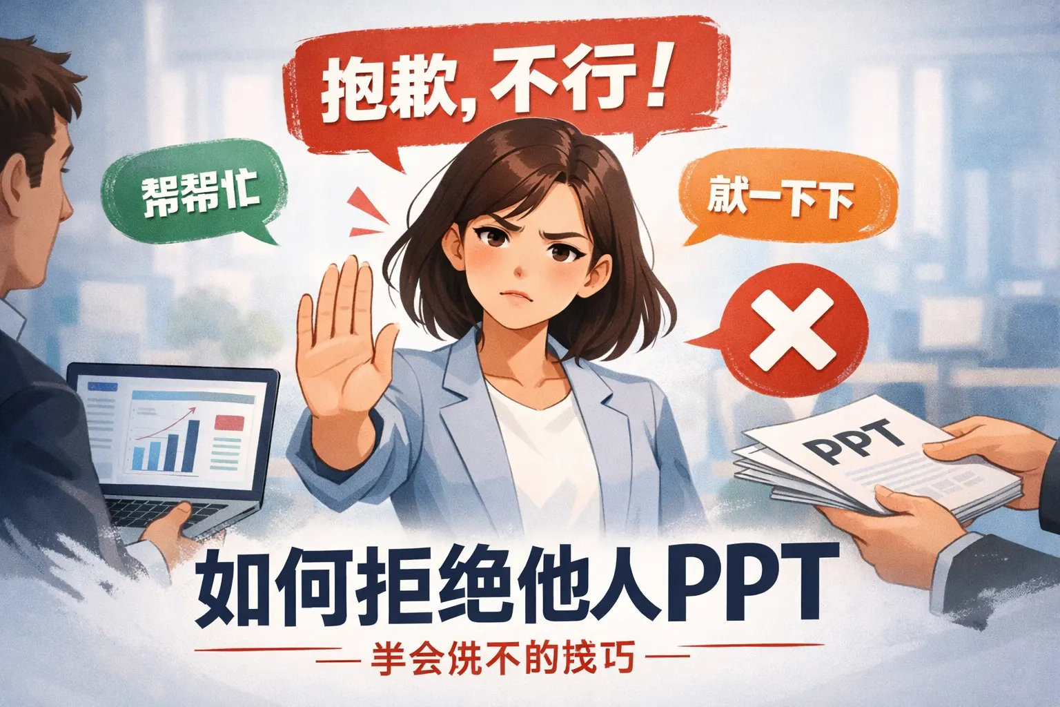 如何拒绝他人ppt